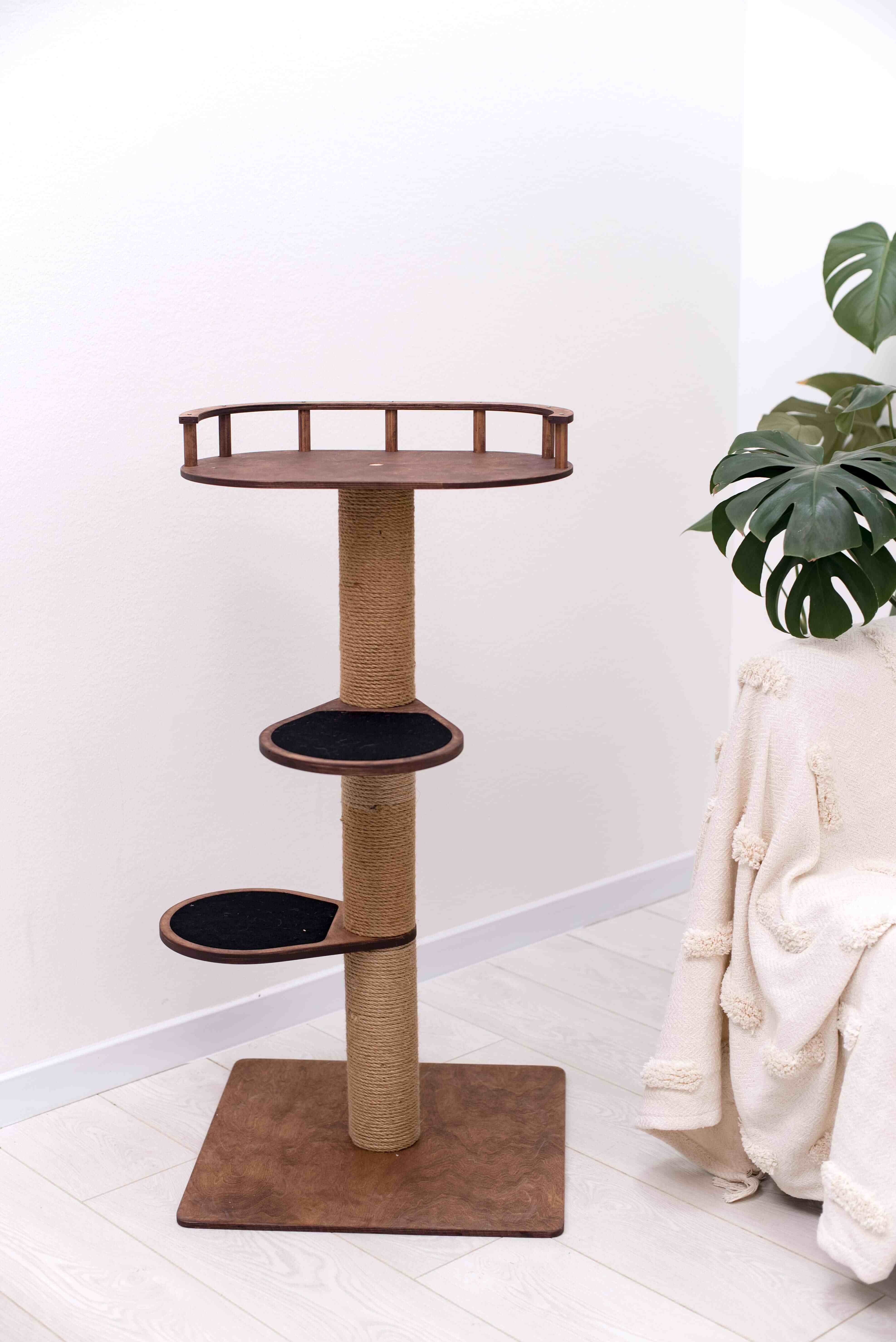 Wooden Cat Tree